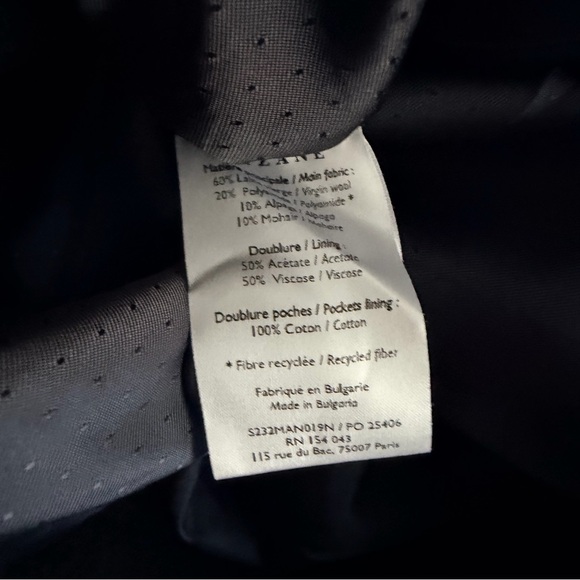 Sezane Leo Coat - Black - Picture 6 of 6